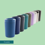 mug écologique personnalisé en acier inoxydable recyclé