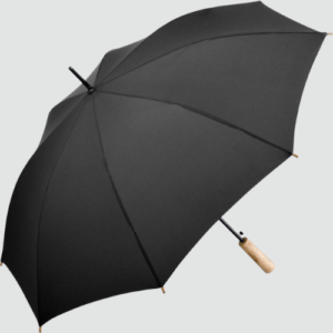 Parapluie standard Watersave en PET recyclé 105cm poignée droite bois