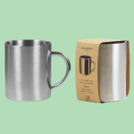 mug écologique personnalisé en acier inoxydable