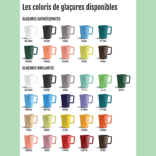 mug écologique en céramique fabriqué en Europe