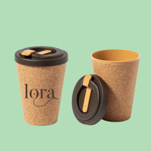 mug écologique personnalisé en liège naturel