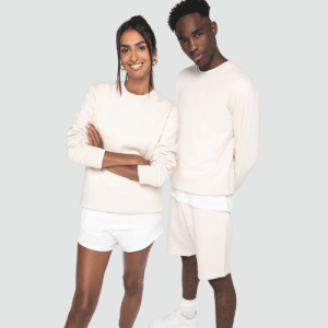 Hoodie à col rond éco-responsable personnalisable