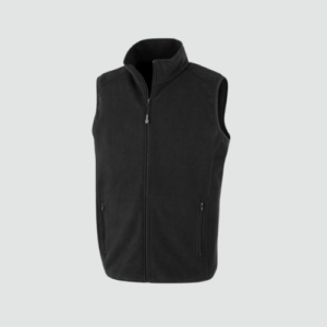 Bodywarmer polaire en polyester recyclé