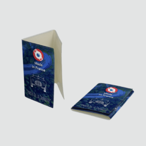 Porte carte grise 3 volets