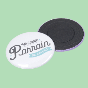 Magnet bouton rond