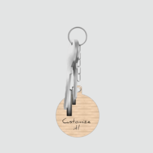 Porte-clés en bois