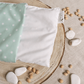 Bouillotte sèche écologique avec noyaux de cerise