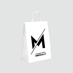 SAC PAPIER KRAFT BLANC