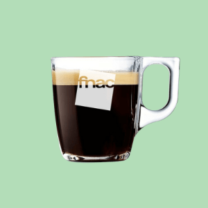 tasse en verre personnalisée
