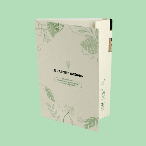 Carnet écologique personnalisable