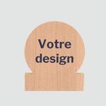 Trophée en bois écoresponsable