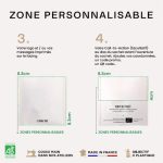 sachet de thé personnalisé- zone personnalisable