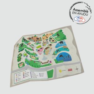 Plan touristique biodégradable à graines