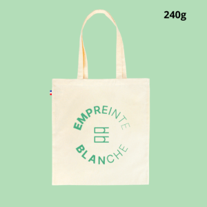Tote bag NINO - 100% coton BIO certifié GOTS - 240g