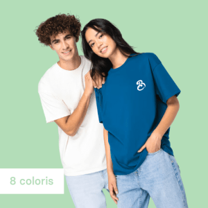 T-shirt BIO manches tombantes unisexe 200g - NS330