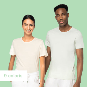 T-shirt BIO délavé unisexe 130g -NS337