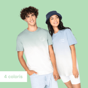 T-shirt Dip Dye unisexe 180g - NS345