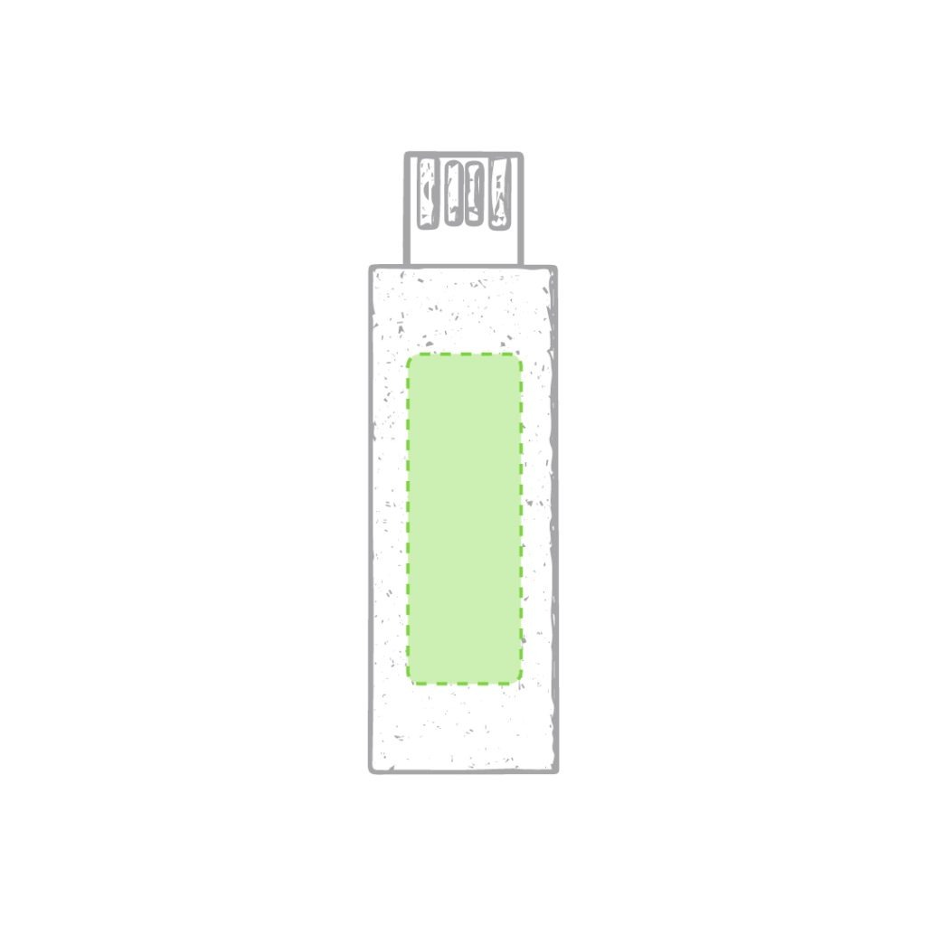 Axé sur USB / Zone de marquage max: 35 x 12 mm