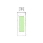 Axé sur USB / Zone de marquage max: 35 x 12 mm