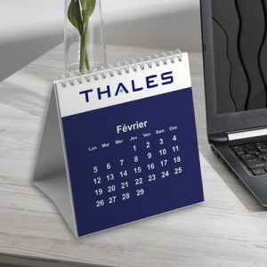Calendrier Chevalet à Spirale Personnalisé