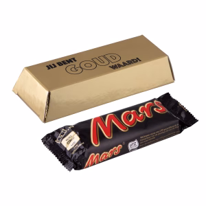 Lingot d’or Mars personnalisé