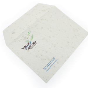Enveloppe papier graines