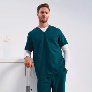 Tunique manches courtes recyclée homme - 210g