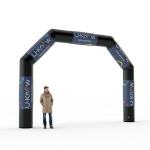 Arche gonflable personnalisée 6,5 x 4,5m